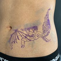Meu projeto do curso: Introdução a tatuagem com estilo gravura. Un proyecto de Diseño de tatuajes de Arthur Sá - 31.08.2022