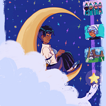 Mi proyecto del curso: Ilustración manga con Procreate. Een project van Traditionele illustratie, Ontwerp van personages, Stripboek, Digitale illustratie, Digitale tekening y Manga van lujart_ - 06.09.2022