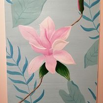 Mein Kursprojekt: Botanische Malerei mit Acrylfarben. Traditional illustration, Fine Arts, Painting, Acr, lic Painting, and Botanical Illustration project by manu.honda.13 - 09.06.2022