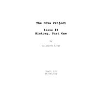 The Nova Project - Issue #1 - History, Part One. Comic, Stor, telling, Stor, board, Script, Communication, Narrative, Fiction Writing, and Creative Writing project by guilhermeasalves - 09.05.2022
