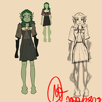 My project for course: Drawing Appealing Characters with Personality. Projekt z dziedziny Projektowanie postaci, Sketching,  R, sunek, Stor, telling, Stor, board,  R, sunek art, st, czn i Narracja użytkownika mira_moo_hall - 05.09.2022