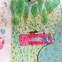 My project for course: Exploratory Sketchbook: Find Your Drawing Style. Traditional illustration, Sketching, Creativit, Drawing, Watercolor Painting, Sketchbook, and Gouache Painting project by sanducolors - 09.06.2022