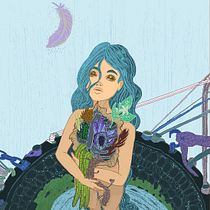 Mi proyecto del curso: Ilustración digital con técnicas japonesas de pintura con tinta. Drawing, Digital Illustration & Ink Illustration project by Estefania Alarcon - 08.07.2022