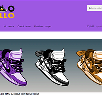 Mi proyecto del curso: Mi Tienda de Zapatillas. Projekt z dziedziny Informat, ka, Marketing, Web design, Tworzenie stron internetow, ch, Marketing c, frow,  e-commerce, Programowanie bez kodu i Business użytkownika Aitor Urizar Diaz - 11.11.2021