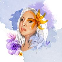 Mi proyecto del curso: Retrato ilustrado en acuarela. Un projet de Illustration traditionnelle, Beaux Arts, Peinture, Dessin, Aquarelle, Dessin de portrait , et Dessin artistique de Zaybel Ospedales - 07.09.2022