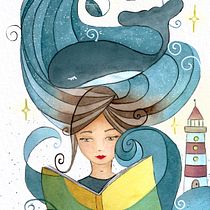My project for course: Watercolor Techniques for Dreamlike Illustrations. Traditional illustration, Drawing, Watercolor Painting, and Editorial Illustration project by Maria Hofer - 09.07.2022