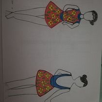 Mi proyecto del curso: Introducción al diseño de moda. Een project van  Modeontwerp van maferita_2004 - 24.10.2022