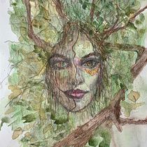 My project for course: Fantasy Sketchbook: Draw Characters from Imagination. Traditional illustration, Creativit, Drawing, and Sketchbook project by Nelvia McGrath - 09.08.2022