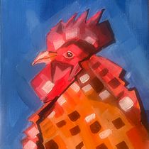 My project for course: Stylized Acrylic Painting: Explore Color and Shape. Pintura Acrílica, e Pintura projeto de Mike Dejean - 07.09.2022