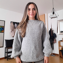 My project for course: Introduction to Knitting with Circular Needles. Design de acessórios, Tecido, Tricô, e Design têxtil projeto de Camila Cardona - 03.09.2022