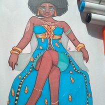 Meu projeto do curso: Técnicas para colorir desenho mangá com marcadores. Traditional illustration, Comic, Color Theor, and Manga project by tiana_cris27 - 09.09.2022