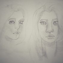 Meu projeto do curso: Caderno de retratos: explore o rosto humano. Un proyecto de Bocetado, Dibujo, Dibujo de Retrato, Dibujo artístico y Sketchbook de juniorgoltes - 09.09.2022
