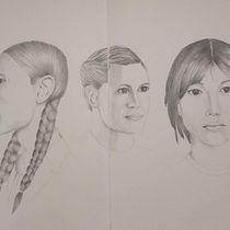 Carnet de portraits . Un proyecto de Dibujo de Retrato de Suzie Breter - 09.09.2022