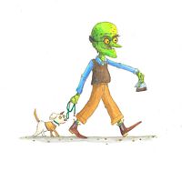 My project for course: Expressive Character Design with Watercolor & Dip Pen. Un progetto di Illustrazione tradizionale, Character design, Pittura, Bozzetti, Disegno, Pittura ad acquerello, Stor, telling, Disegno artistico, Illustrazione infantile e Narrativa di Anna Mudge - 06.09.2022