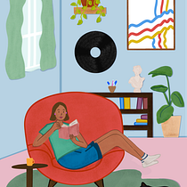 My project for course: Colorful Digital Illustration in Procreate. Traditional illustration, Drawing, Digital Illustration, and Digital Drawing project by Janani Suresh - 09.08.2022