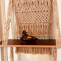 Mi proyecto del curso: Macramé: crea diseños originales con nudos sencillos Ein Projekt aus dem Bereich Erweiterungsentwicklung, Dekoration von Innenräumen, Weben und Makramee von veromorad - 09.09.2022