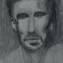 Mi proyecto del curso:  Dibujo de retrato artístico: captura expresiones auténticas. Un projet de Illustration traditionnelle, Beaux Arts, Esquisse , Dessin au cra, on, Dessin, Dessin de portrait, Dessin réaliste, Dessin artistique , et Dessin anatomique de Alex Silva - 10.09.2022