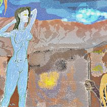 kamichingan and alien. The meeting.. Traditional illustration, Fine Arts, Sketching, Pencil Drawing, Drawing, Artistic Drawing, Figure Drawing, and Digital Illustration project by rodrybiergregory - 09.11.2022