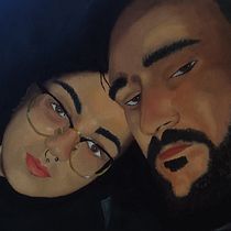 Mi proyecto del curso: Introducción al retrato realista al óleo. Un proyecto de Bellas Artes, Pintura y Pintura al óleo de carlosrobertoulloa - 11.09.2022