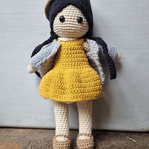 Mi proyecto del curso: Amigurumi: diseño de ropa, pelo y complementos. Projekt z dziedziny Craft, Projektowanie zabawek,  Tkactwo, Sz, dełkowanie, Amigurumi, Wzornictwo tekst i liów użytkownika Barbara Rios Kramm - 11.09.2022