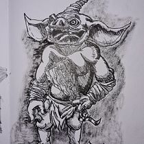 Bokoblin fan art. Traditional illustration, Sketching, Creativit, Drawing, and Sketchbook project by ryad souidi - 08.28.2022