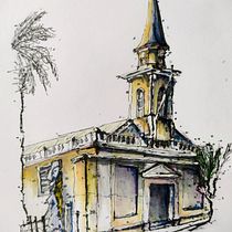 Mi proyecto del curso: Dibujo arquitectónico expresivo con marcadores de colores. Sketching, Drawing, Architectural Illustration, Sketchbook & Ink Illustration project by Karla H. Poblete - 09.11.2022