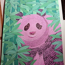 Meu projeto do curso: Desenho criativo com tinta guache e outras técnicas. Un projet de Illustration traditionnelle, Créativité, Dessin, Dessin artistique, Peinture acr, lique, Illustration à l'encre , et Peinture gouache de Alessandra Bellard - 10.09.2022
