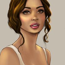 Mi proyecto del curso: Retratos digitales de fantasía con Photoshop. Traditional illustration, Drawing, Digital Illustration, Portrait Drawing, Digital Drawing, and Digital Painting project by Jennifer Marlenne Castro Silva - 08.23.2022