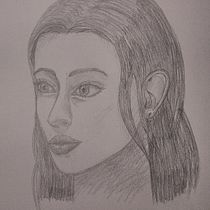 Mi proyecto del curso: Dibujo anatómico de la cabeza humana. Fine Arts, Pencil Drawing, Drawing, Portrait Drawing, Realistic Drawing, and Figure Drawing project by Luisa Soto - 09.09.2022