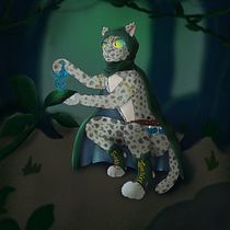 My project for course: Illustrating Fantastical Animals with Procreate. Traditional illustration, Character Design, Drawing, Digital Illustration, Stor, telling, and Narrative project by LilCoffeeSaurus - 08.25.2022