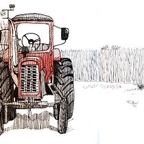 Mein Kursprojekt: Tagebuch illustrieren: Fülle dein Skizzenbuch mit Erlebnissen. Traditional illustration, Sketching, Drawing, Sketchbook & Ink Illustration project by Marleen Utech - 09.12.2022