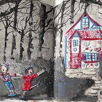 My project for course: Sketchbook Techniques for Children's Illustration. Character Design, Pencil Drawing, Children's Illustration, Sketchbook, Gouache Painting, and Picturebook project by Ingrid Fürhacker - 09.12.2022