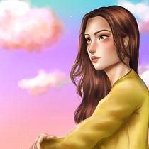 My project for course: Digital Fantasy Portraits with Photoshop. Traditional illustration, Drawing, Digital Illustration, Portrait Drawing, Digital Drawing, and Digital Painting project by avigailyakubov - 09.12.2022