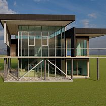 Mi proyecto del curso: Diseño y modelado arquitectónico 3D con Revit. Een project van 3D, Architectuur, Interactief ontwerp,  3D-modellering, Digitale architectuur y Architecturale visualisatie van HECTOR ANDRES AGUIRRE BENAVIDES - 12.09.2022