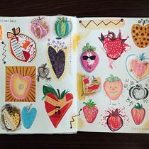 Mi proyecto del curso: Técnicas de ilustración para desbloquear tu creatividad. Design, Traditional illustration, Fine Arts, Painting, Creativit, Creating with Kids, and Sketchbook project by vickyhopp - 09.12.2022