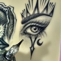 Mi proyecto del curso: Técnicas de tatuaje: sombreado con pepper shading. Traditional illustration, and Tattoo Design project by Johan Suaza - 09.04.2022