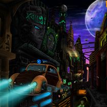 Meu projeto do curso: Criação e pintura de cenários fantásticos com Photoshop . Traditional illustration, Drawing, Digital Illustration, Concept Art, and Digital Painting project by Lucas Farias dos Santos - 09.12.2022