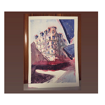 My project for course: Architectural Sketching with Watercolor and Ink. Sketching, Drawing, Watercolor Painting, Architectural Illustration, Sketchbook & Ink Illustration project by mahmut kemal göksal - 08.08.2022
