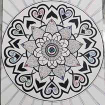 Meu projeto do curso: A arte de desenhar mandalas: crie padrões geométricos. Drawing & Ink Illustration project by mysticwitch - 09.11.2022