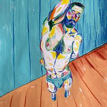 Mi proyecto del curso: Dibujo expresivo de la figura humana: explora formas y colores. Fine Arts, Pencil Drawing, Drawing, Portrait Drawing, Realistic Drawing, Figure Drawing, and Gouache Painting project by esedesergio - 09.13.2022