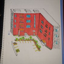 Mi proyecto del curso: Dibujo arquitectónico expresivo con marcadores de colores. Sketching, Drawing, Architectural Illustration, Sketchbook & Ink Illustration project by jsburs - 09.13.2022