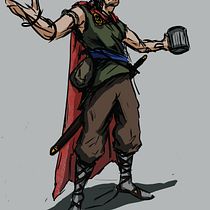 My project for course: Concept Art: Character Design & Worldbuilding Ein Projekt aus dem Bereich Traditionelle Illustration, Design von Figuren, Digitale Illustration, Concept Art, Digitale Zeichnung und Digitale Malerei von Stephen Baldry - 13.09.2022