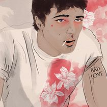 jacob - love. Ilustração tradicional, Ilustração vetorial, Ilustração digital, e Desenho de retrato projeto de Neni Perronno - 02.09.2022