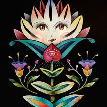 Mi proyecto del curso: Introducción a la ilustración floral con acrílico. Ilustração tradicional, Artes plásticas, Pintura, Desenho, Pintura Acrílica e Ilustração botânica projeto de ENRIQUE PARRA - 13.09.2022