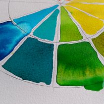 My project for course: Creation of Color Palettes with Watercolor. Un progetto di Illustrazione tradizionale, Belle arti, Pittura, Pittura ad acquerello e Teoria del colore di beatri3e - 13.09.2022