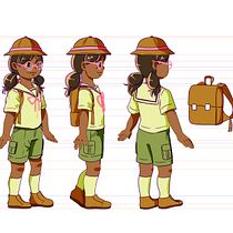 My project for course: Character Design for Animation with Photoshop. Animation, Character Design, and Character Animation project by Marion Louise Calasanz - 09.23.2022