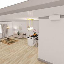 Meu projeto do curso: Iniciação ao design de interiores. Un projet de Architecture d'intérieur, Design d'intérieur, Décoration, Décoration d'intérieur, Retail design , et Design d'espace de Cinara Silva - 12.09.2022