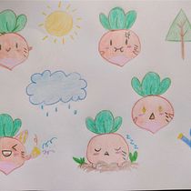 Meu projeto do curso: Ilustração kawaii: crie personagens adoráveis. Un proyecto de Ilustración tradicional, Diseño de personajes y Manga de Mariana Tiveron - 14.09.2022