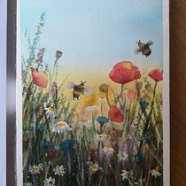 My project for course: Illustrating the Natural World with Watercolor and Charcoal. Traditional illustration, Painting, and Naturalistic Illustration project by e_diana - 09.15.2022
