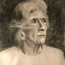 Mi proyecto del curso: Retrato realista al carboncillo. Ilustração tradicional, Artes plásticas, Desenho, Desenho de retrato, e Desenho realista projeto de Carlos Hernández Muñoz - 14.09.2022